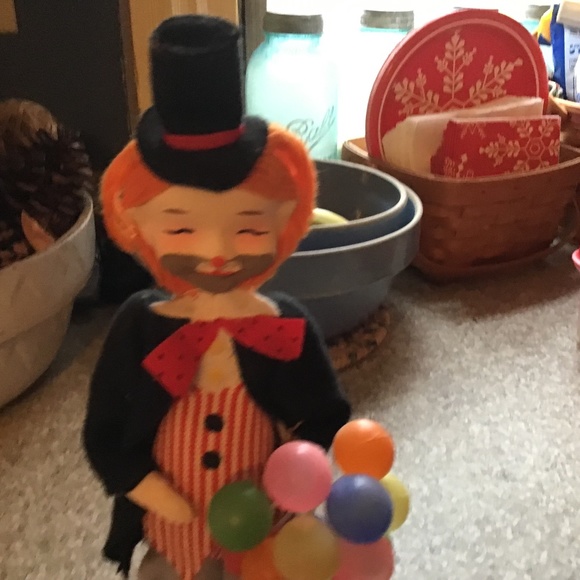 Vintage Hedaya &Co. Clown Doll - 12” Clown  - Great Condition - Original Tag - Picture 1 of 7